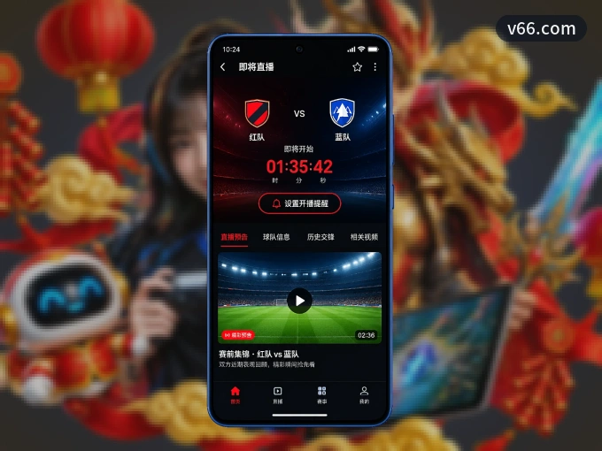 掌上v66.com,口袋里的体坛赛事现场